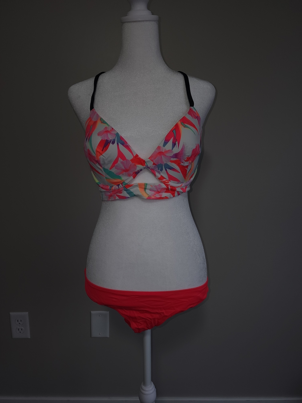 PINK Victoria's Secret White Padded Bikini Set